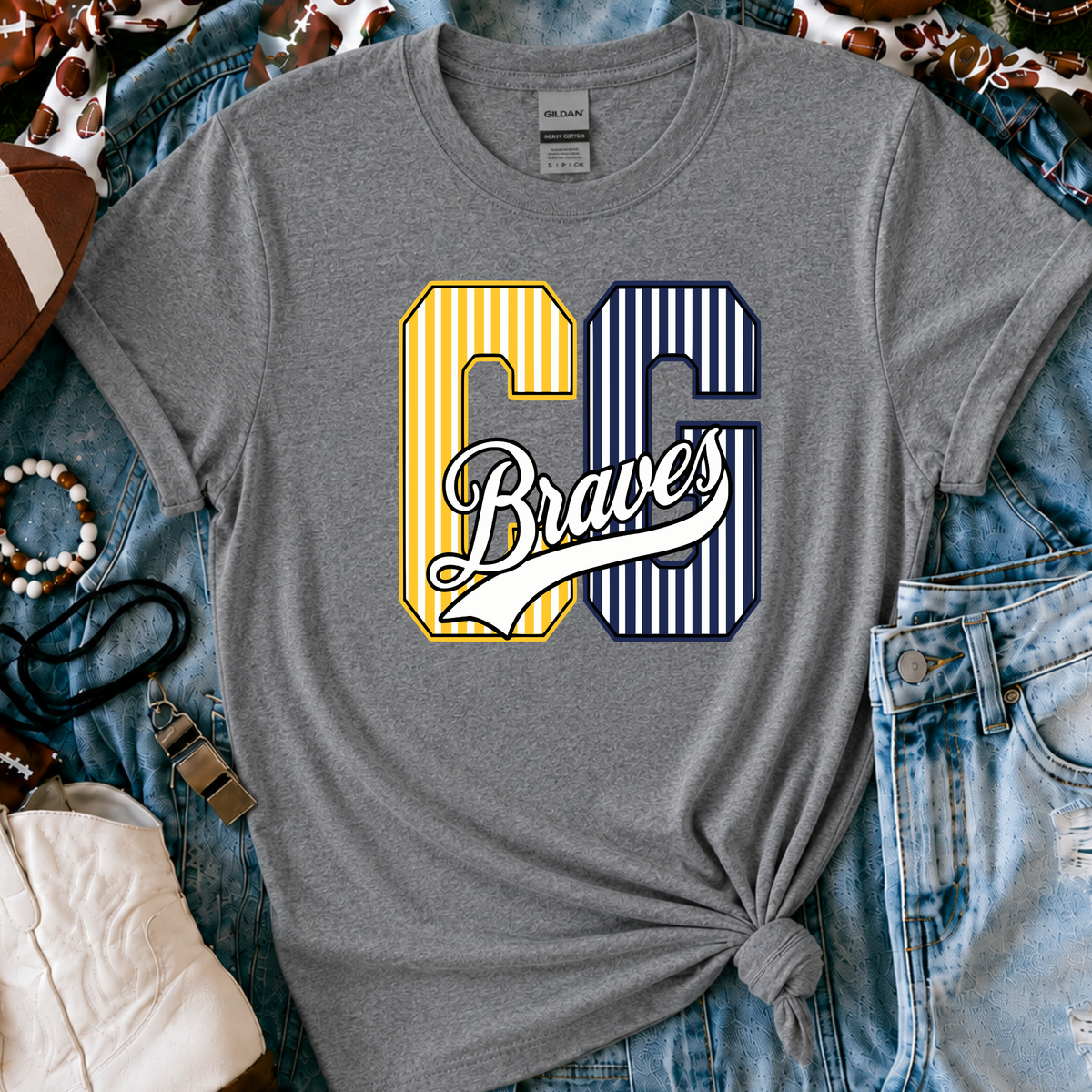 Council Grove Braves — Three Color
