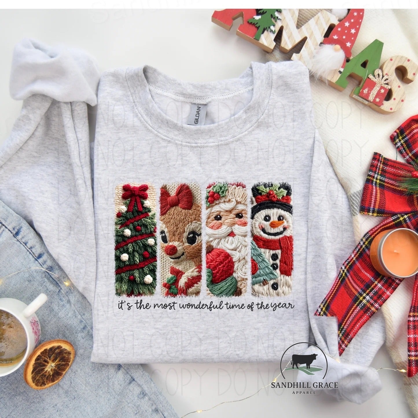 It's the Most Wonderful Time of the Year - Faux Yarn