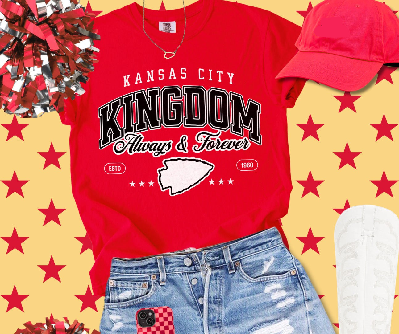 Kansas City Kingdom Always & Forever - Black Ink