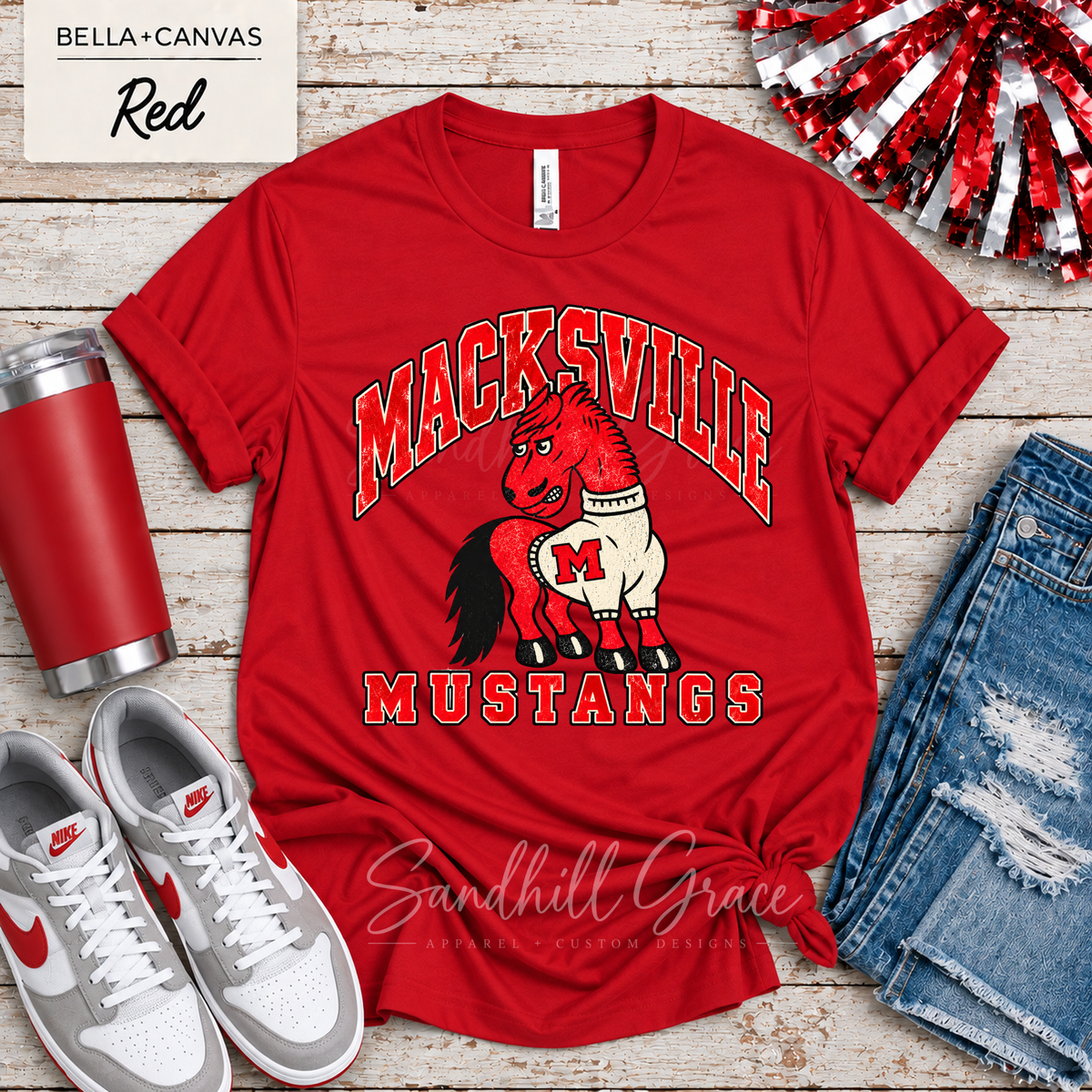 Macksville Mustangs — Alumni Mascot