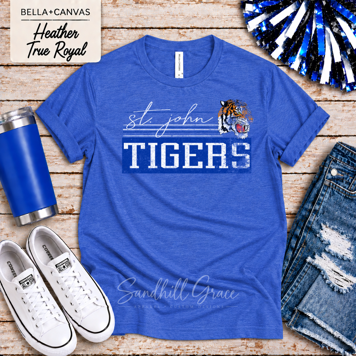 St. John Tigers  - Retro