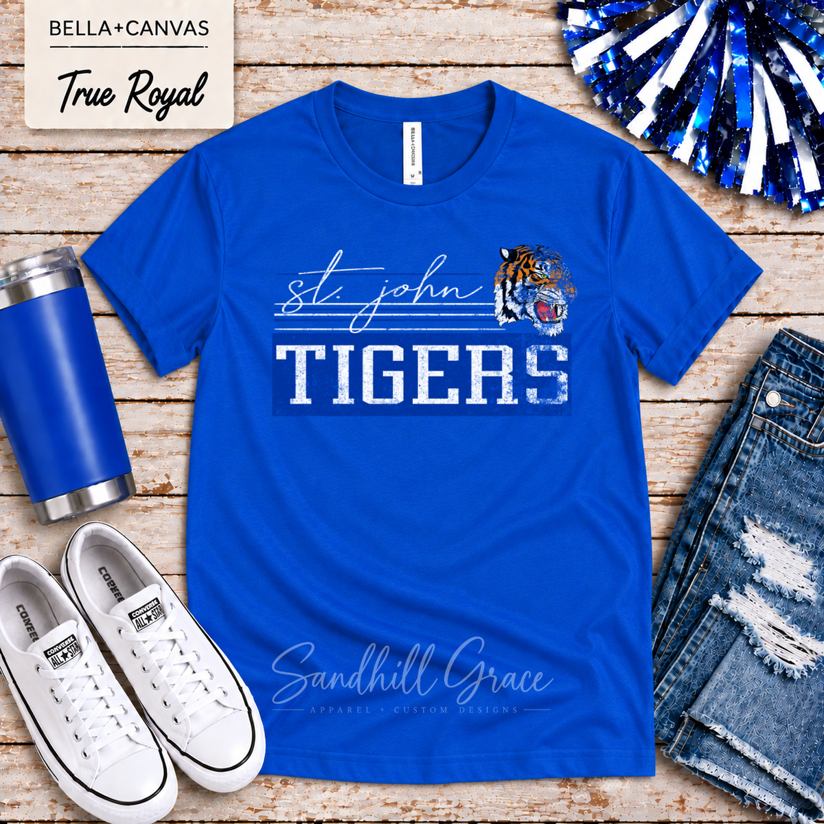 St. John Tigers  - Retro