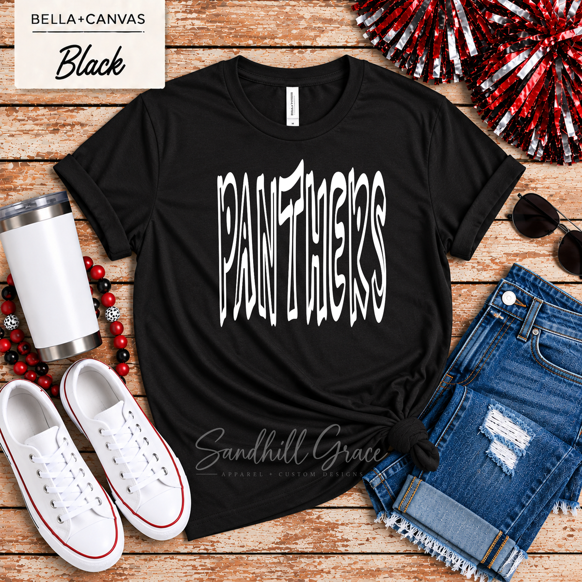 Great Bend Panthers — Stretch Outline