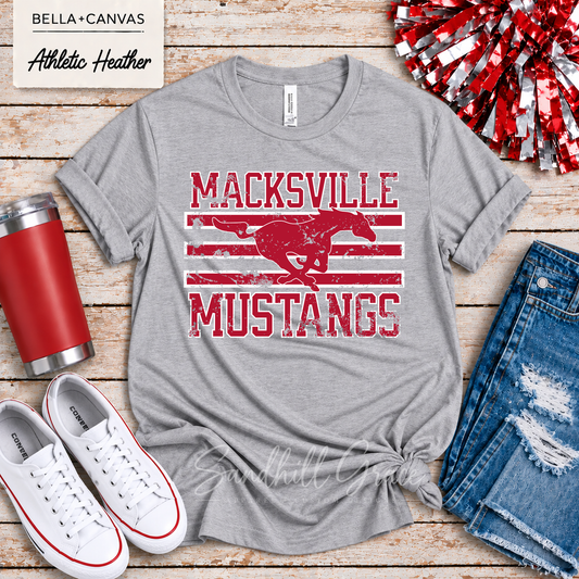 Macksville Mustangs — Running Stripes