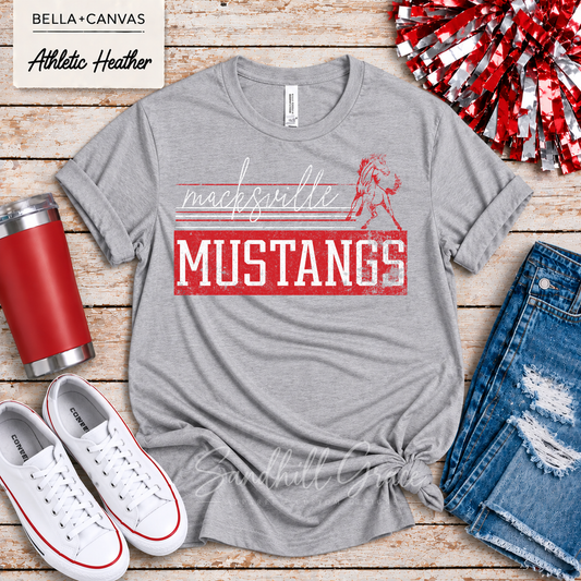 Macksville Mustangs — Retro