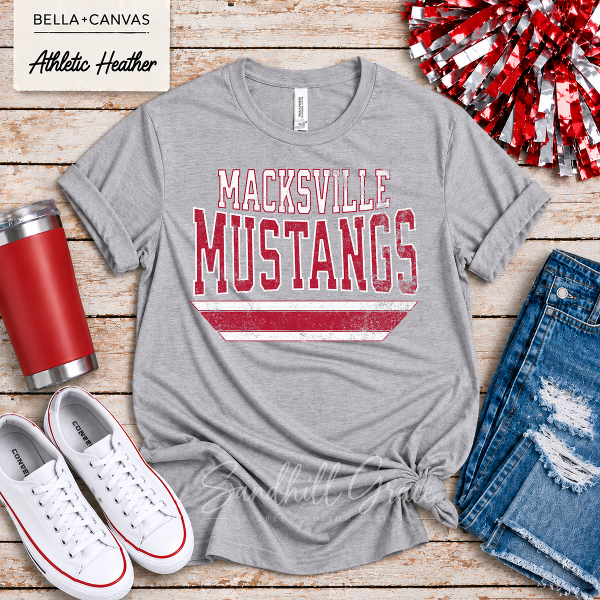 Macksville Mustangs — Stripe