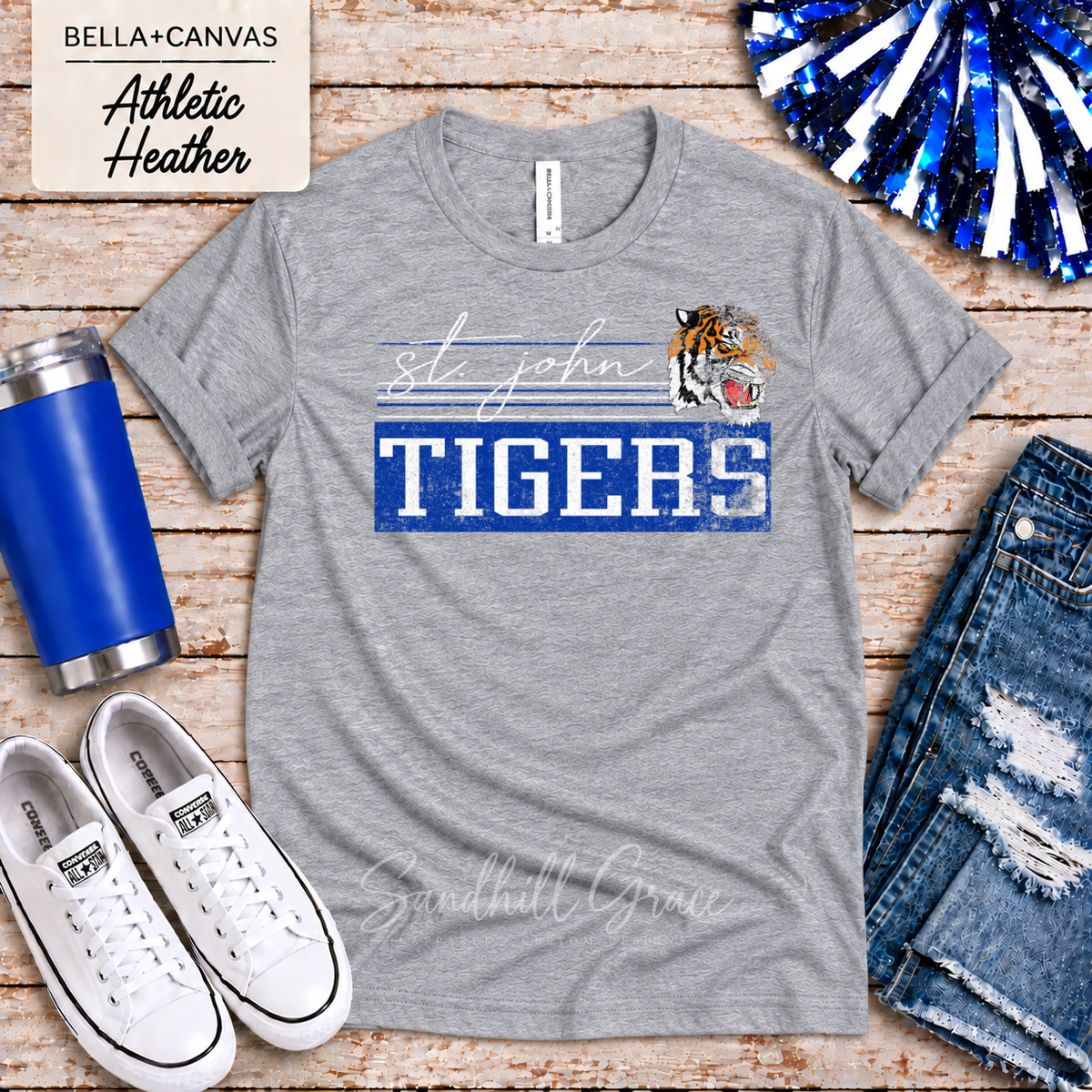 St. John Tigers  - Retro