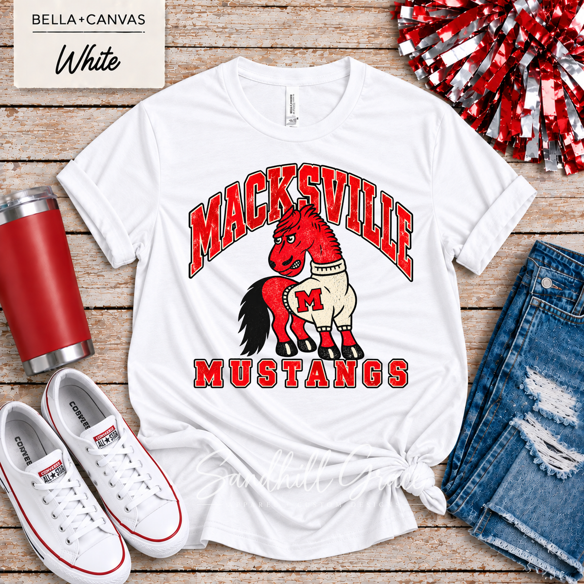 Macksville Mustangs — Alumni Mascot