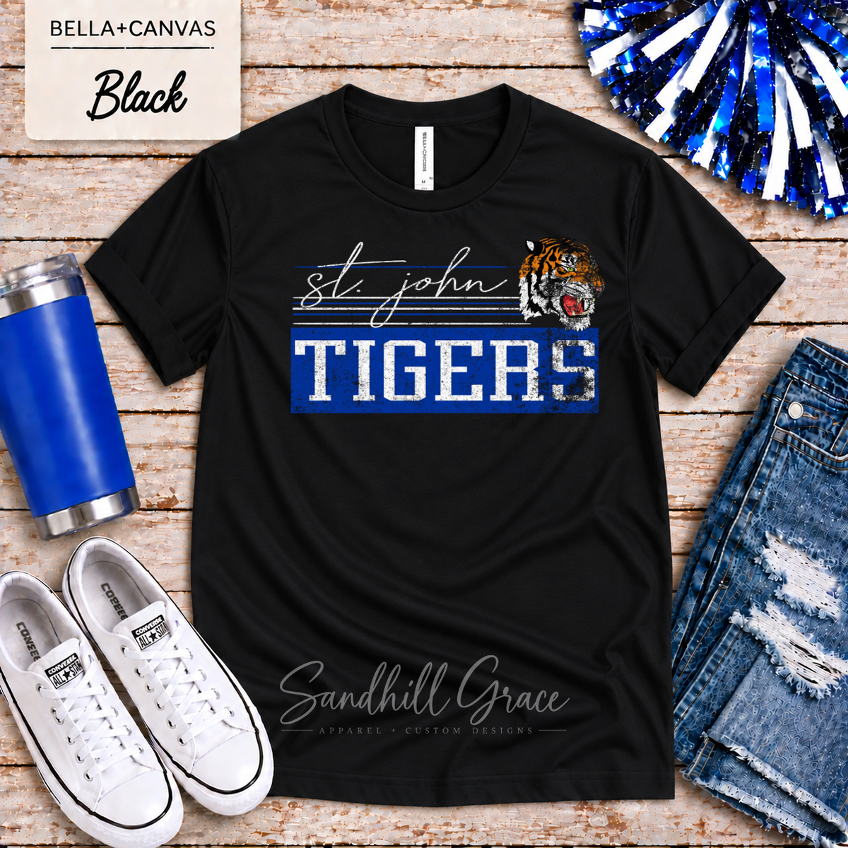 St. John Tigers  - Retro