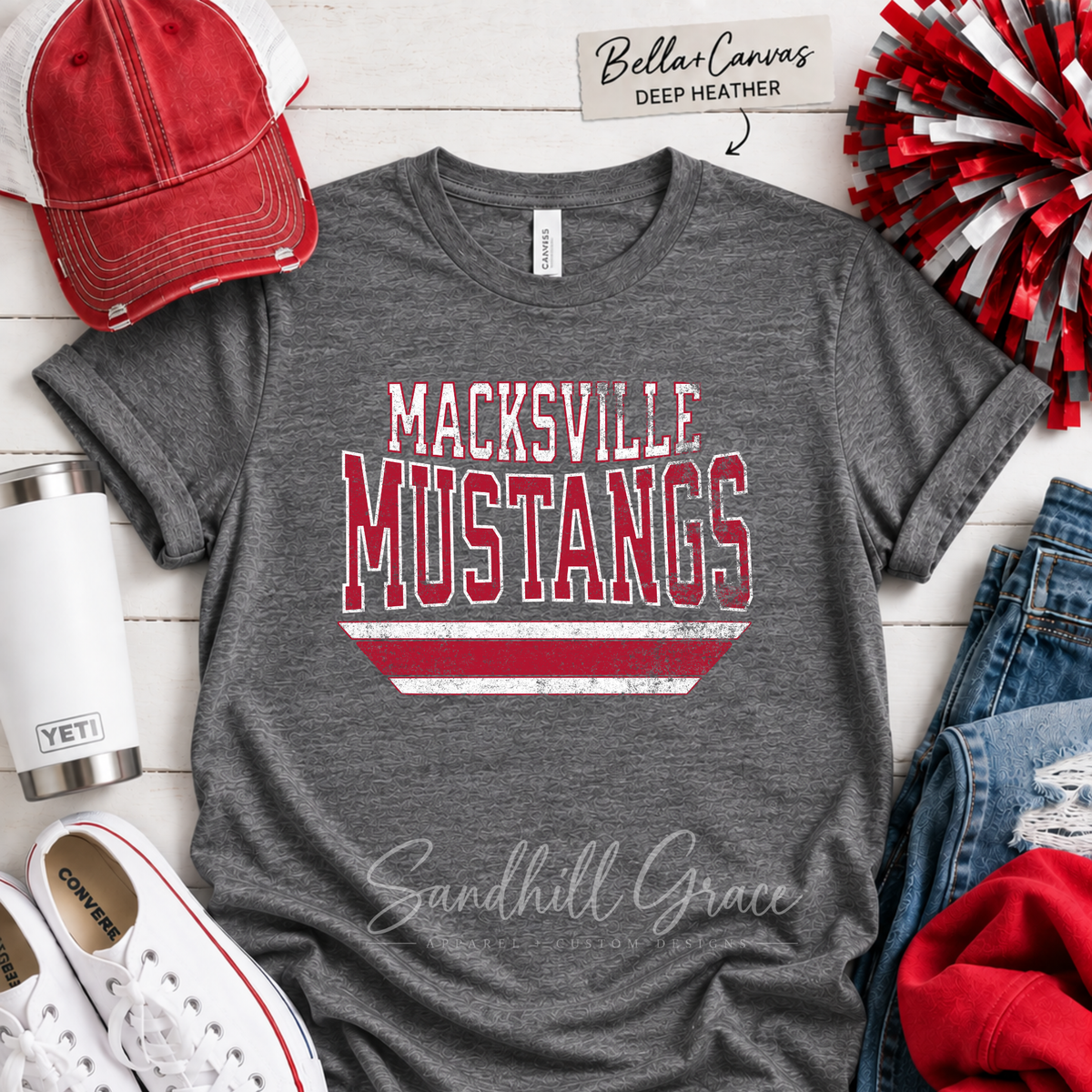 Macksville Mustangs — Stripe