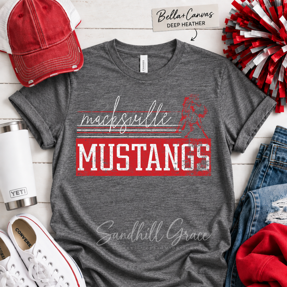 Macksville Mustangs — Retro