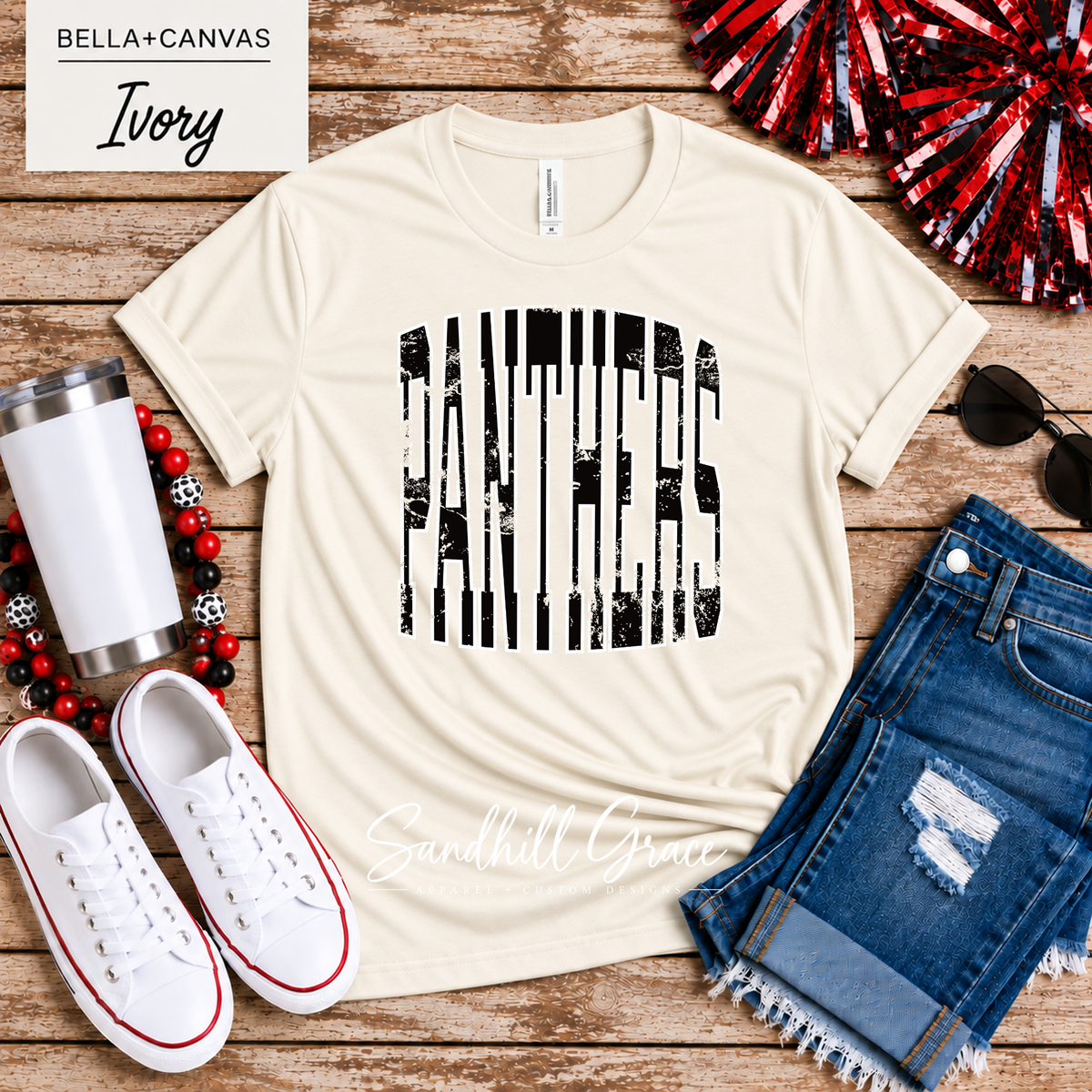 Great Bend Panthers — Distressed Stretch