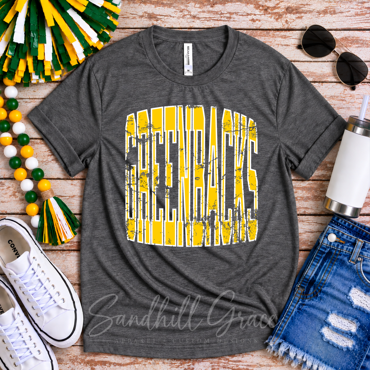 Pratt Greenbacks - Stretch Distressed