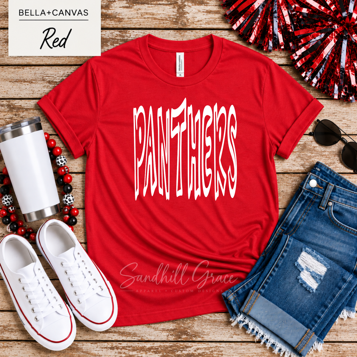 Great Bend Panthers — Stretch Outline