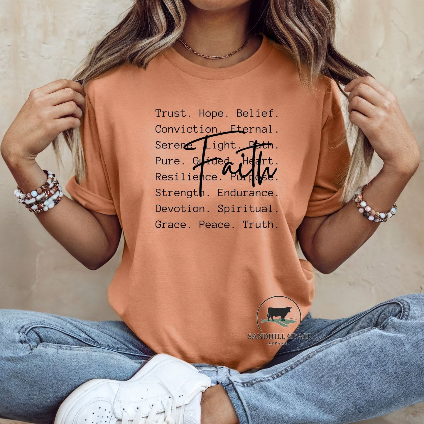 Faith Word Art - Black