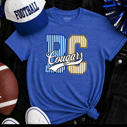 Barton Cougars Triple Color