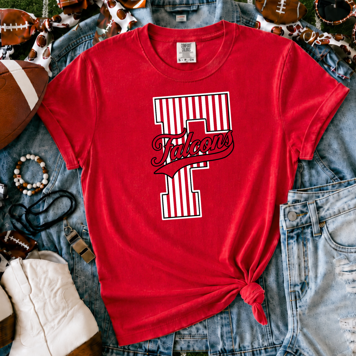Fairfield Falcons — Black & White
