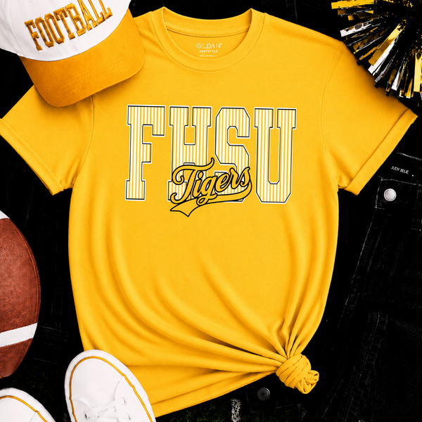 Fort Hays Tigers Two Color - White Ink