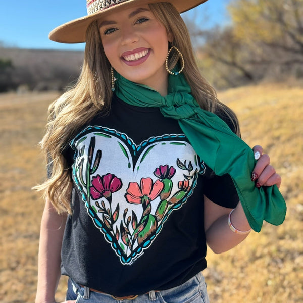 Lauren's Western Heart Tee