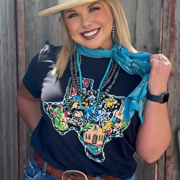 Callie Ann Stelter Texas Icons Tee