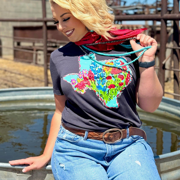 Callie Ann Stelter Bluebonnet Texas Tee