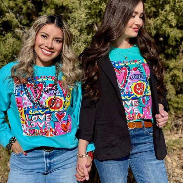 Callie Ann Stelter A Lot of Love Tee & Sweatshirt