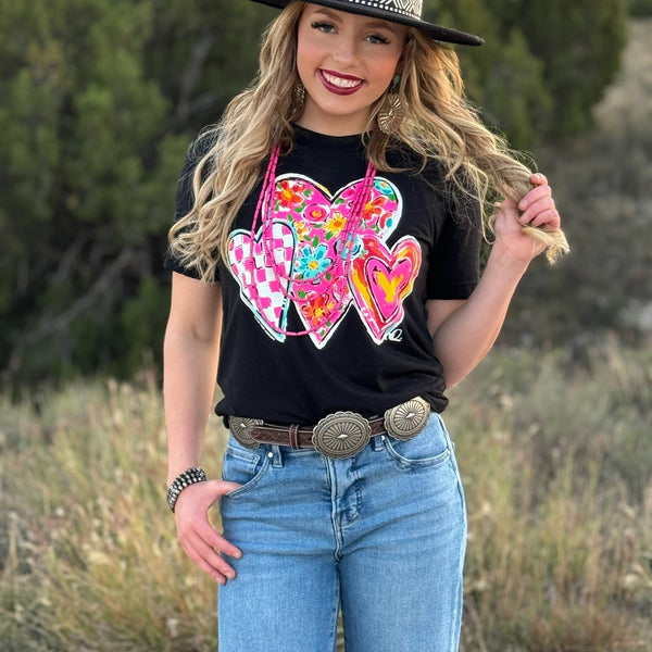 Callie Ann Stelter Trio of Hearts Tee & Sweatshirt