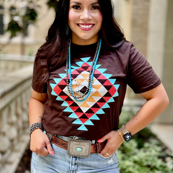 Ryanne's Fall Aztec Tee
