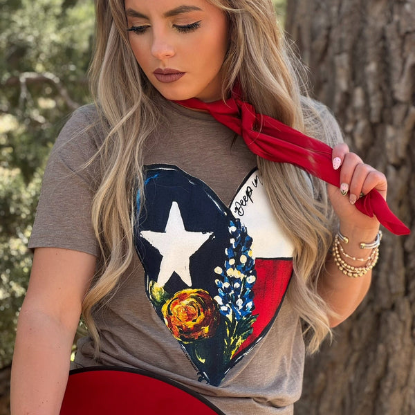 Callie Ann Stelter Deep in the Heart of Texas Tee