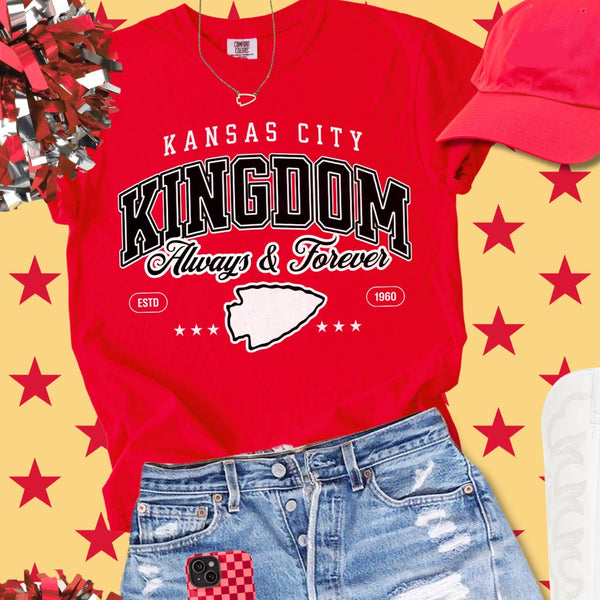 Kansas City Kingdom Always & Forever - Black Ink YOUTH