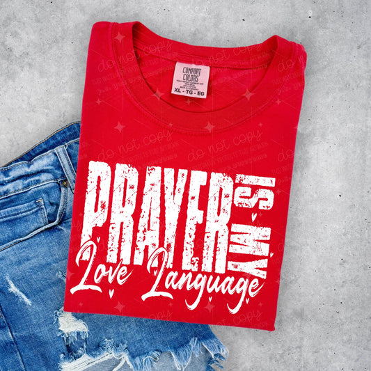 Prayer is my Love Language - Youth