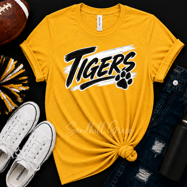 Fort Hays Tigers Black & White