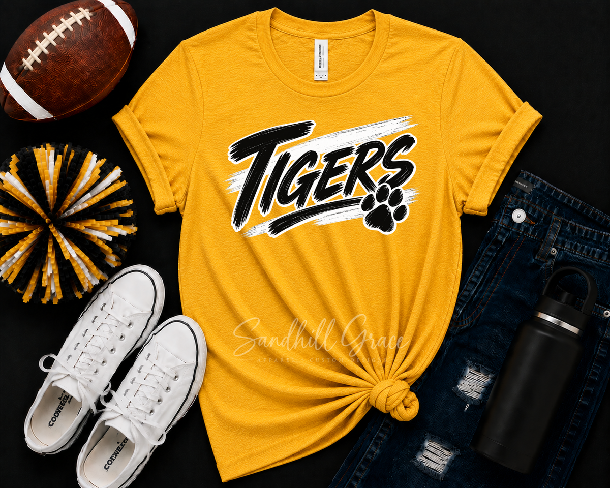 Fort Hays Tigers Black & White
