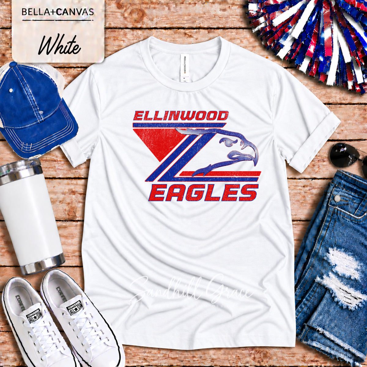 Ellinwood Eagles GG-26 shirt mockup